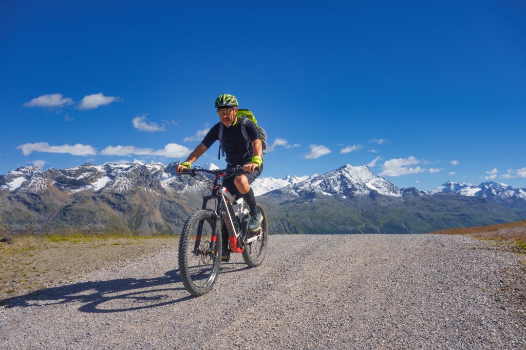 Mountain biking